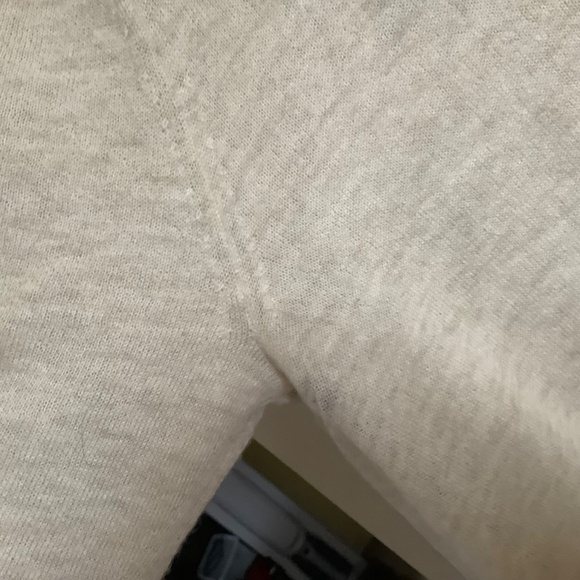 Zadig & Voltaire Ida Stars Strass Cashmere Sweater Sugar SZ L - Picture 11 of 16